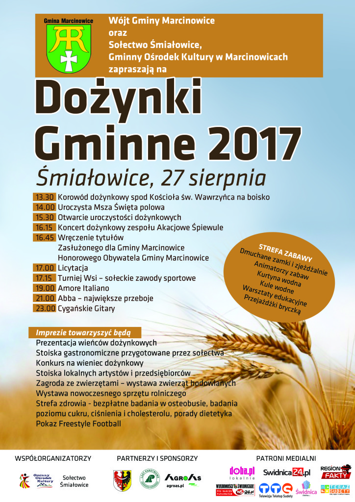 Dożynki gminne w Śmiałowicach 2017